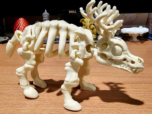 Skeleton Reindeer