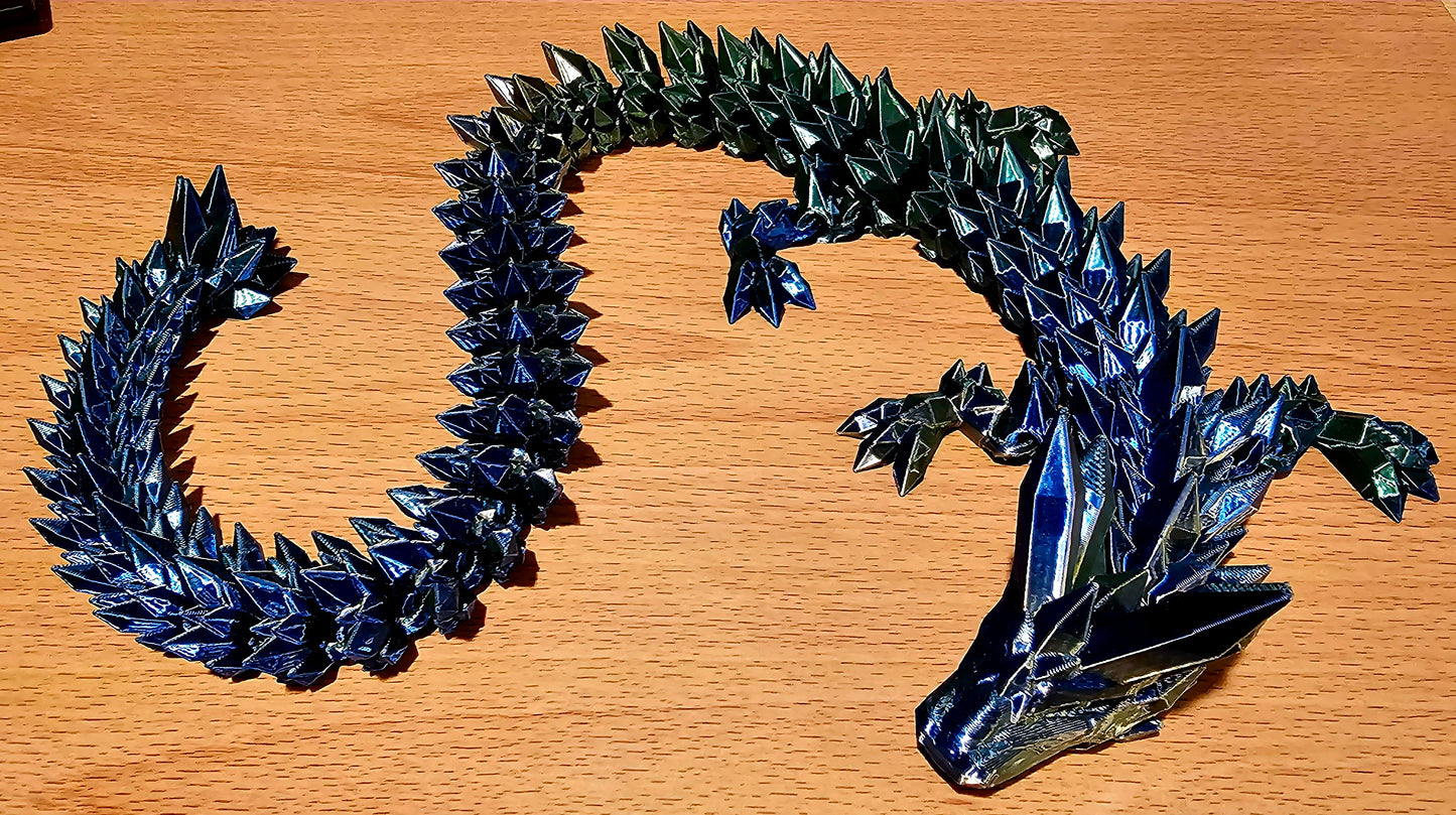 Crystal Dragon 3D Print