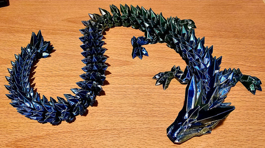 Crystal Dragon 3D Print