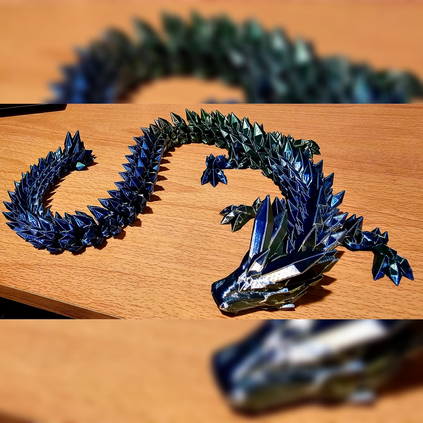 Crystal Dragon 3D Print