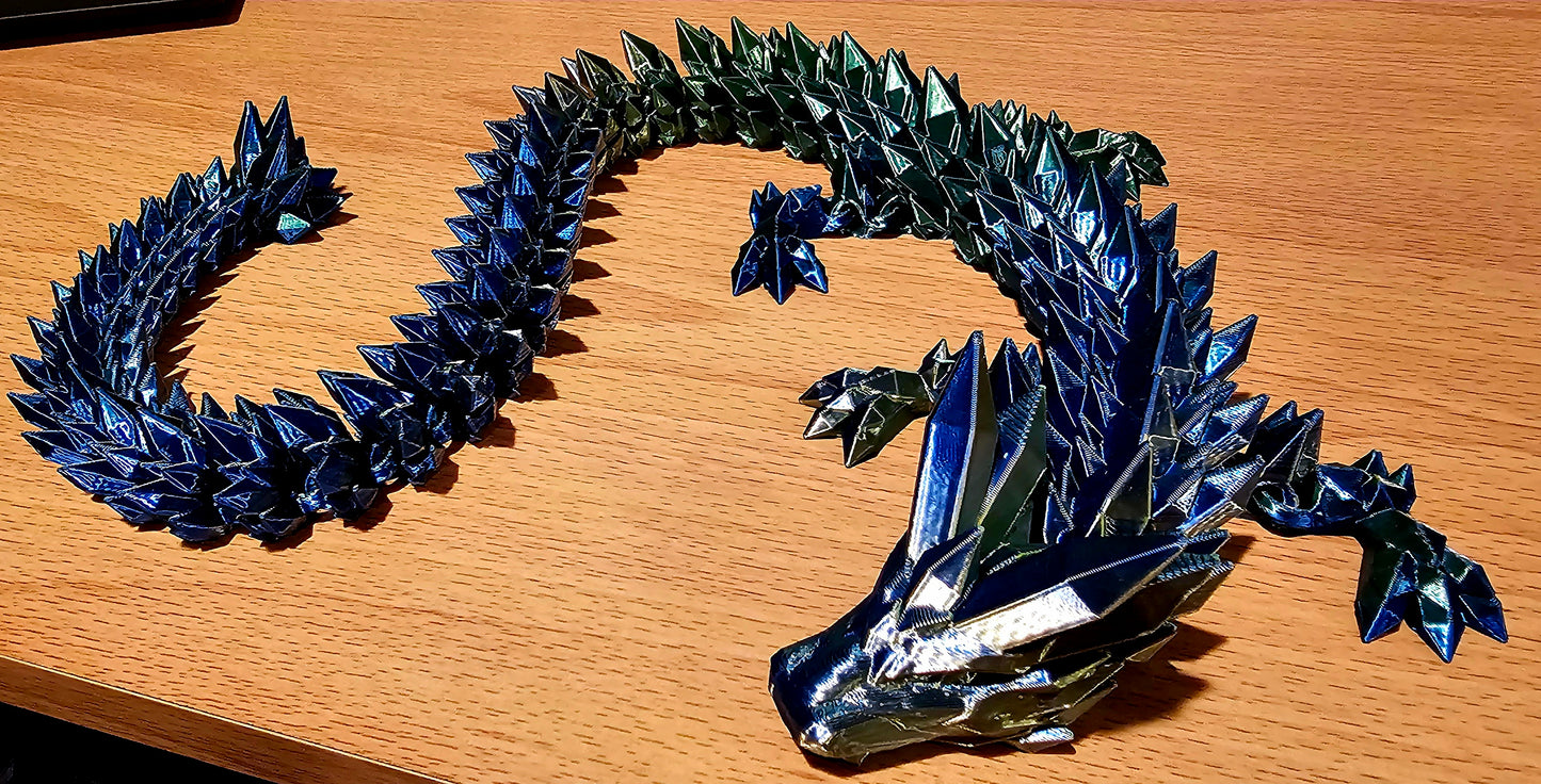 Crystal Dragon 3D Print